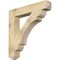 Ekena Millwork Olympic Craftsman Rough Sawn Bracket, Douglas Fir, 6"W x 38"D x 38"H BKT06X38X38OLY04RDF - alternate 1